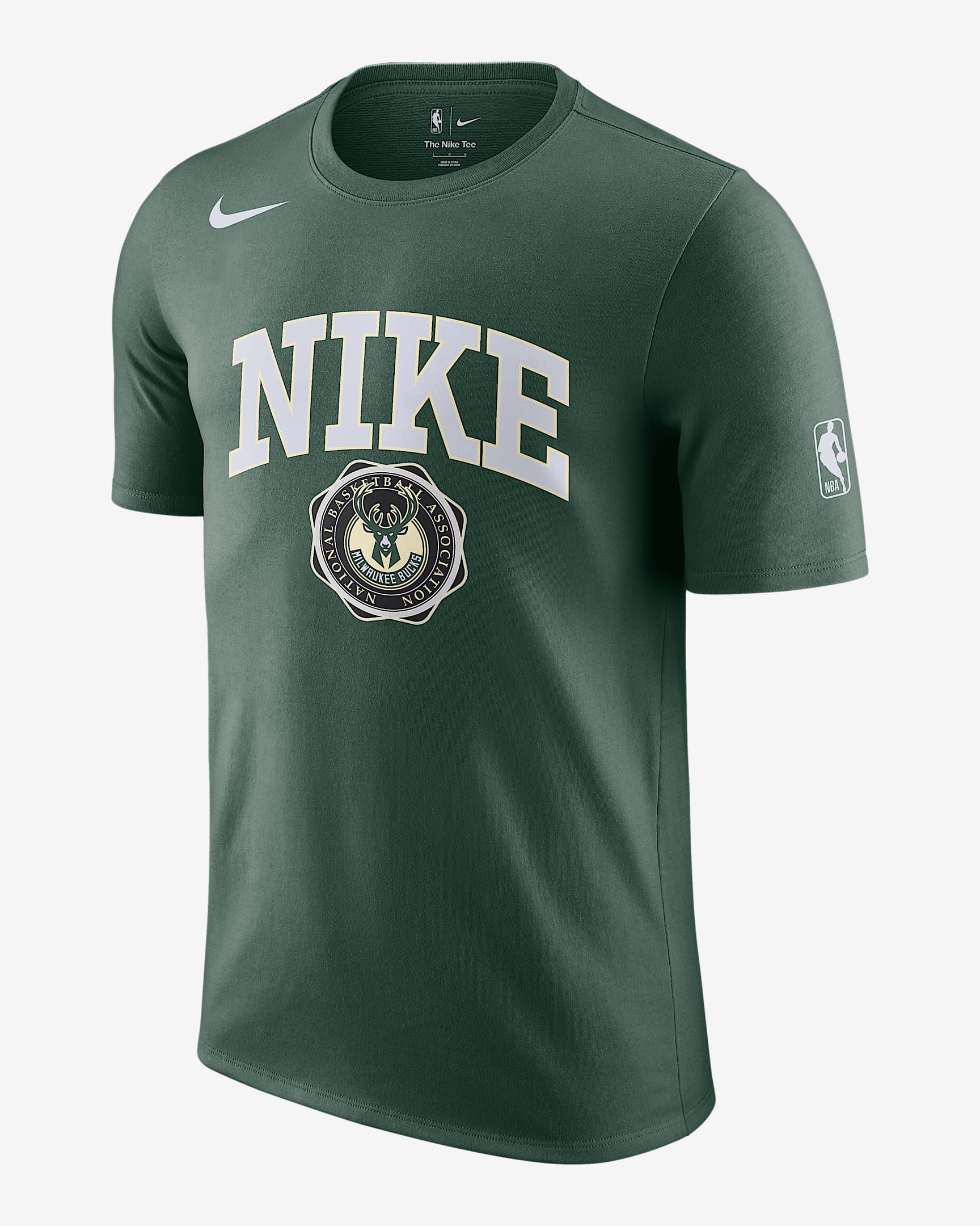 Blue Milwaukee Bucks Shirt Nike Men's NBA 23/24 Milwaukee Bucks